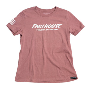 Logo Women's Tee - Heather Mauve