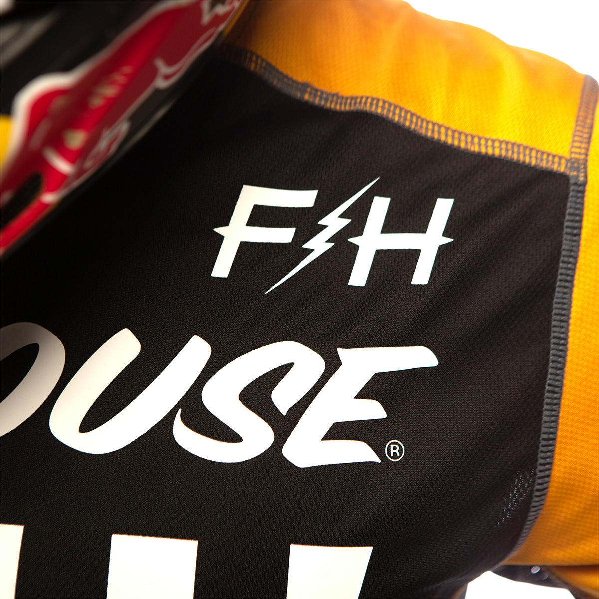 Grindhouse Alpha Jersey - Black/Amber