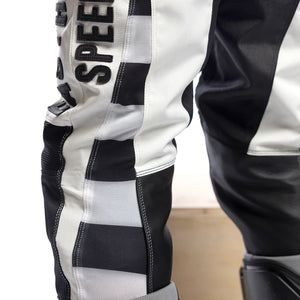 Hot Wheels Grindhouse Pant - White/ Black