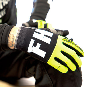 Speed Style Remnant Glove - Black/High Viz