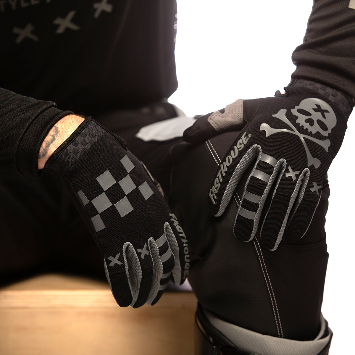 Speed Style Rufio Glove - Black/Grey
