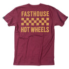 Stacked Hot Wheels Tee - Maroon