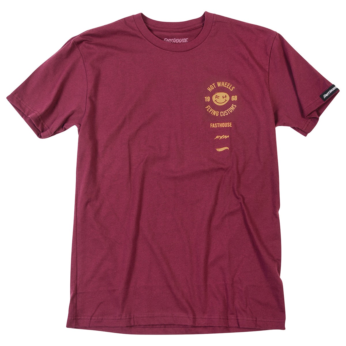 Stacked Hot Wheels Tee - Maroon