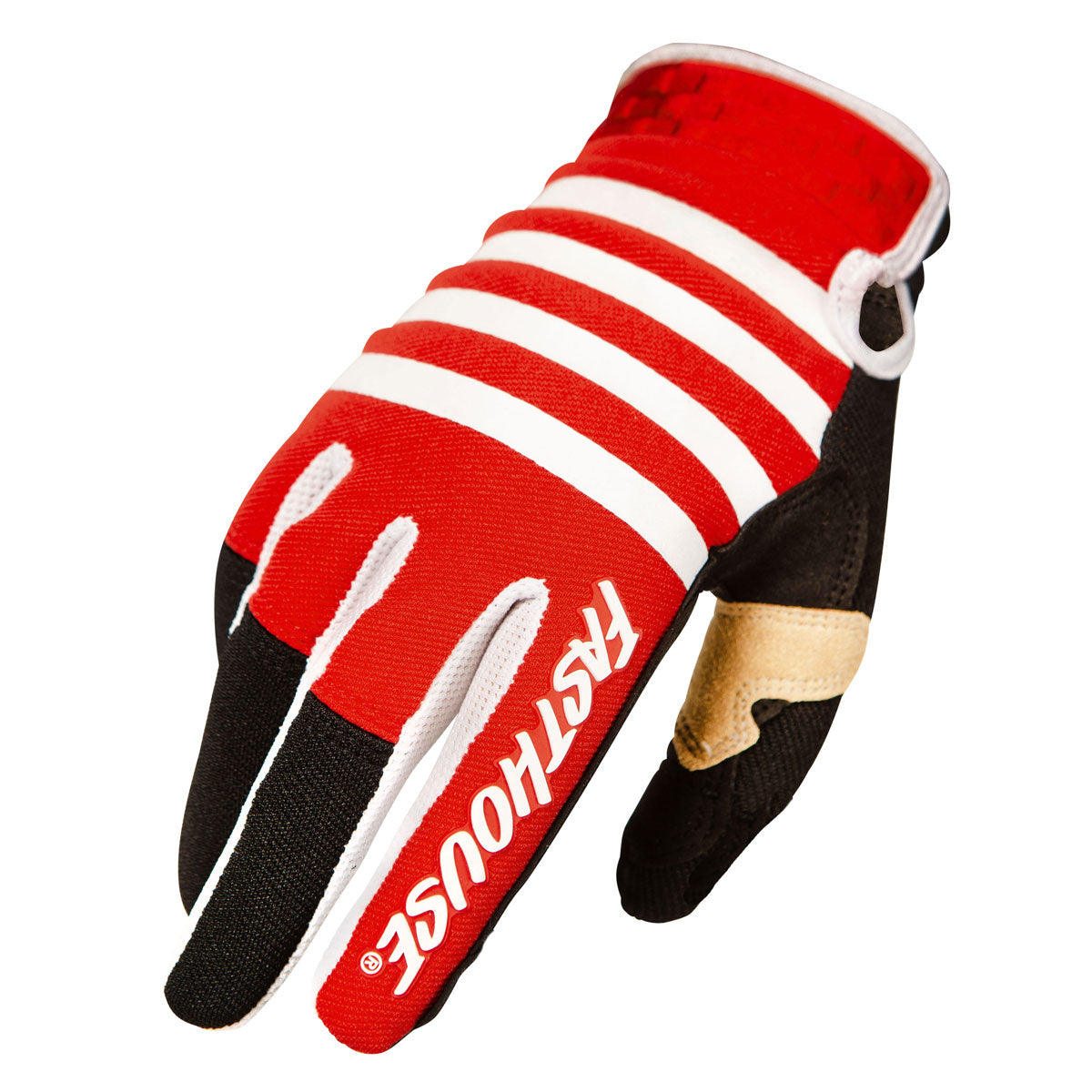 Speed Style Striper Glove - Red/Black