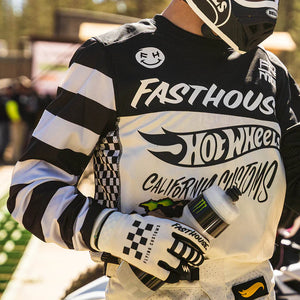 Speed Style Hot Wheels Youth Glove White/ Black