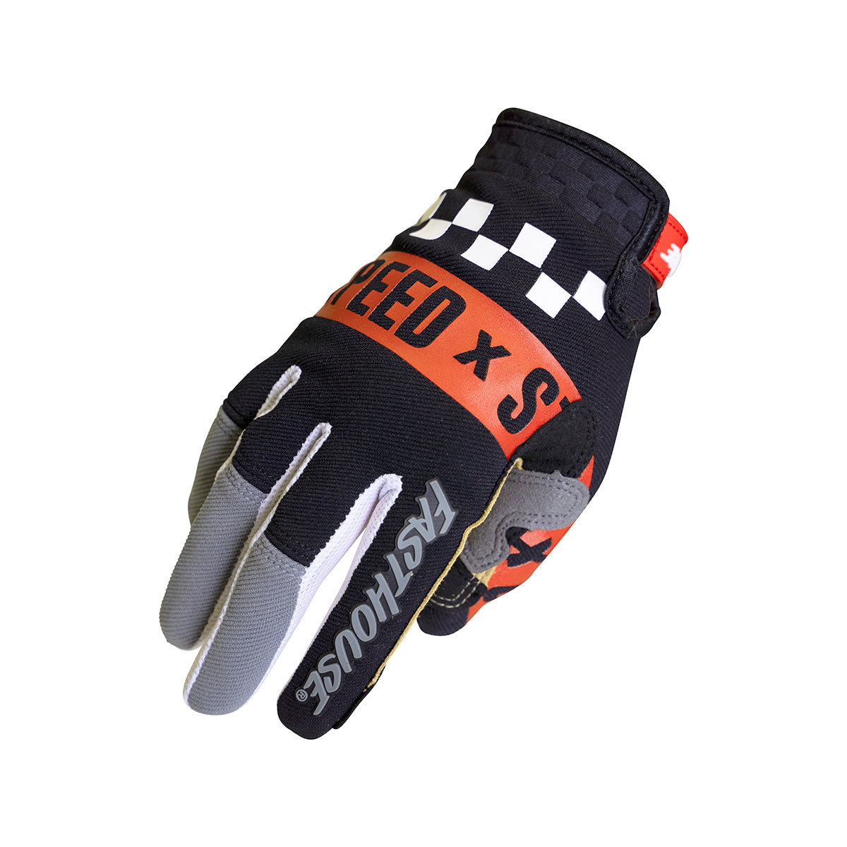 Speed Style Domingo Youth Glove - Grey/Black